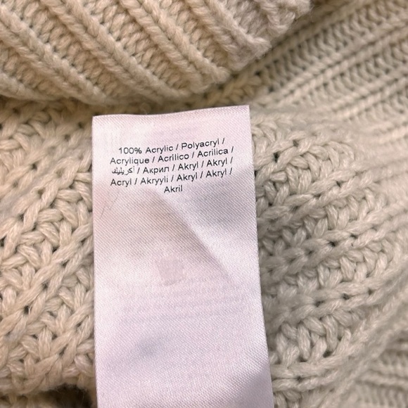 BYOUNG Marisa Rollneck Knitted Pullover Sweater-Neutral Knit- XS - Picture 8 of 10